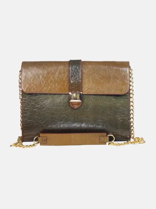OX Leather Clutch Bag