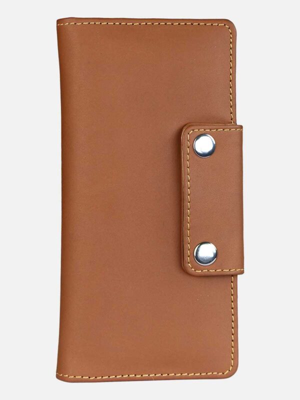 Two Button Long Wallet